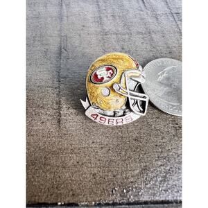 Vintage NGL San Fransisco 49ers football helmet pin